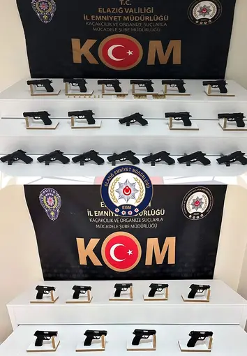 Elazığ’da ruhsatsız silah operasyonunda 2 tutuklama

