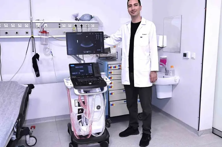 ERÜ acil servisinde yeni ultrason cihazı ile hızlı tanı konulacak
