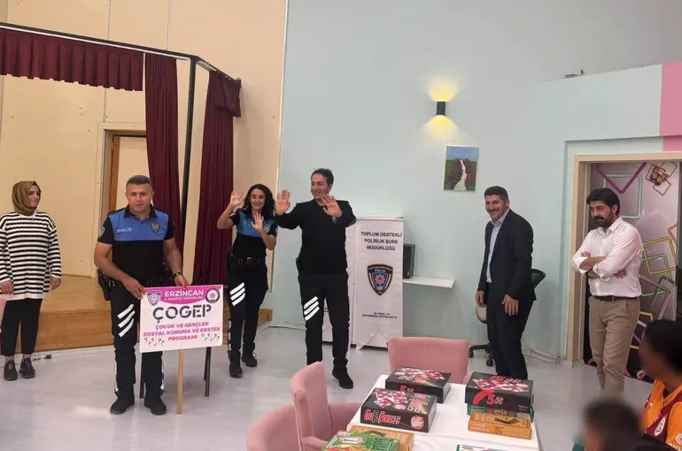 Erzincan’da Sevgi Evlerinde kalan çocuklara akıl ve zeka oyunları kursu
