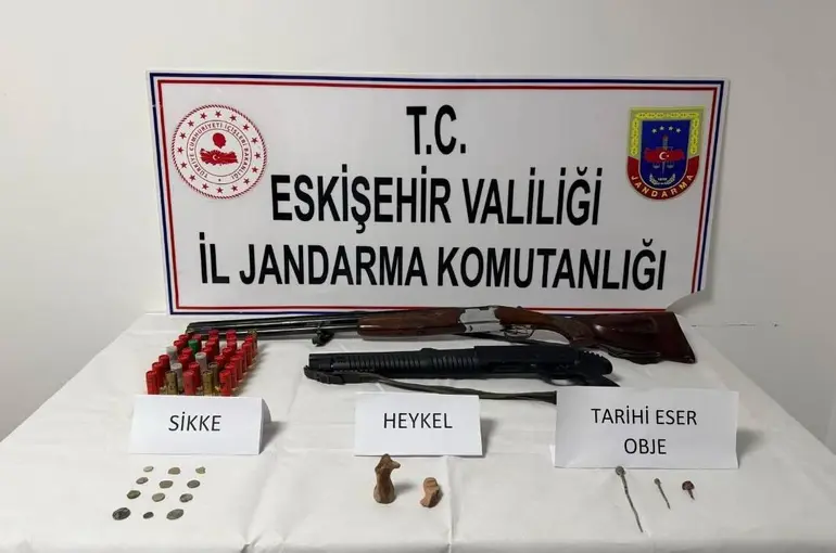 Eskişehir’de tarihi eser operasyonu: 1 şüpheli tutuklandı
