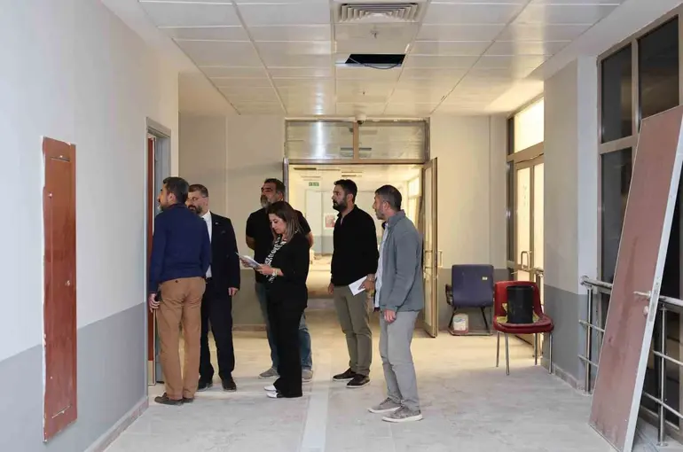 Fizik Tedavi ve Rehabilitasyon Hastanesinde çalışmalar sürüyor
