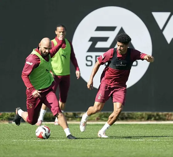 Galatasaray, Başakşehir maçının hazırlıklarını sürdürdü
