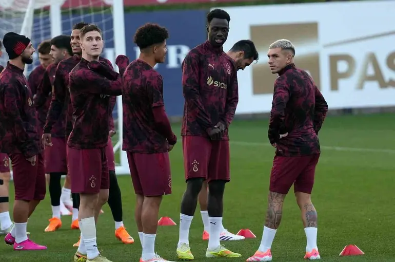 Galatasaray, Union Saint-Gilloise maçı hazırlıklarını tamamladı
