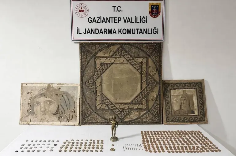Gaziantep’te tarihi eser dolandırıcılığı operasyonu: 1 gözaltı
