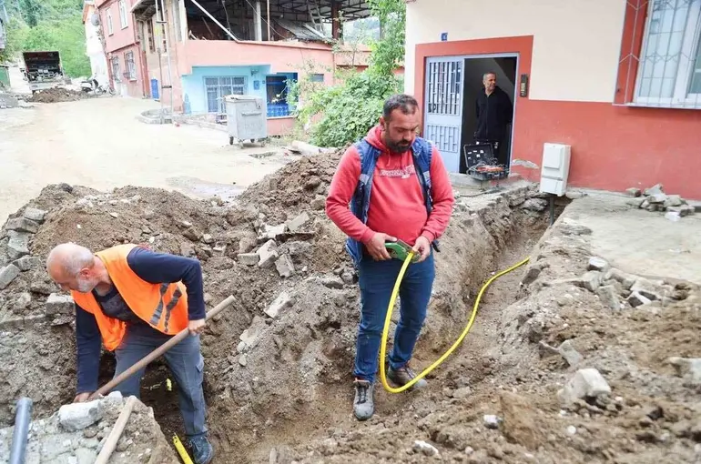 Gaziosmanpaşa Mahallesi doğal gaza kavuşuyor
