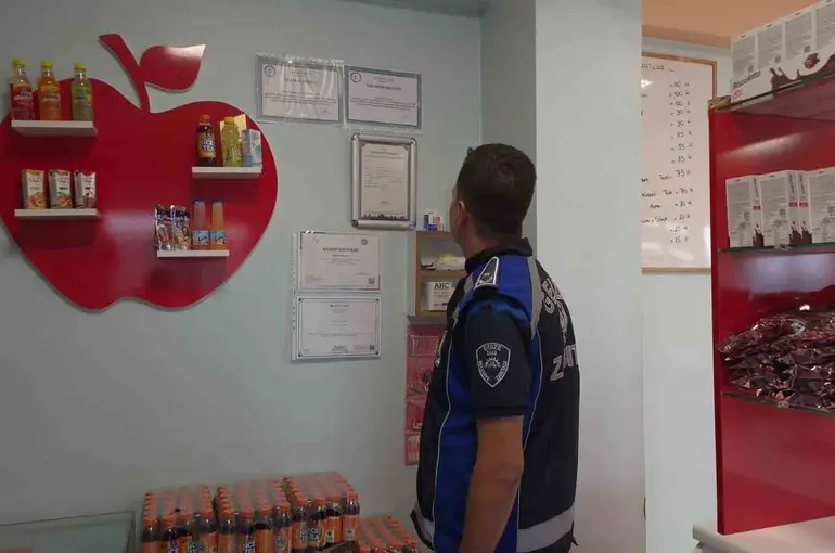 Gebze’de okul kantinlerinde hijyen ve etiket denetimi yapıldı
