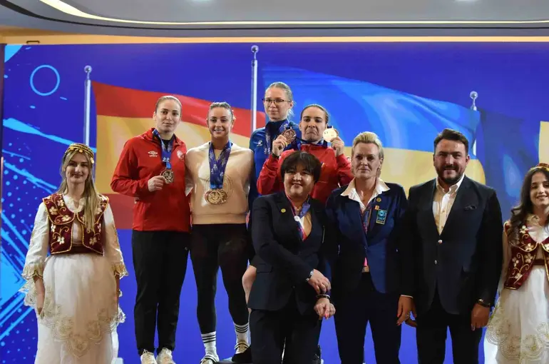 Gençler ve U23 Avrupa Halter Şampiyonası’nda milli sporculardan 5 madalya daha
