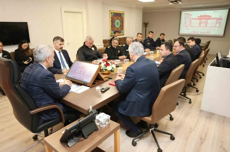 Genişletilmiş asayiş toplantısı gerçekleştirildi
