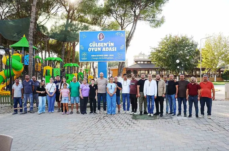 Germencik’te Kayakuş’un hatırası çocuk parkında yaşayacak
