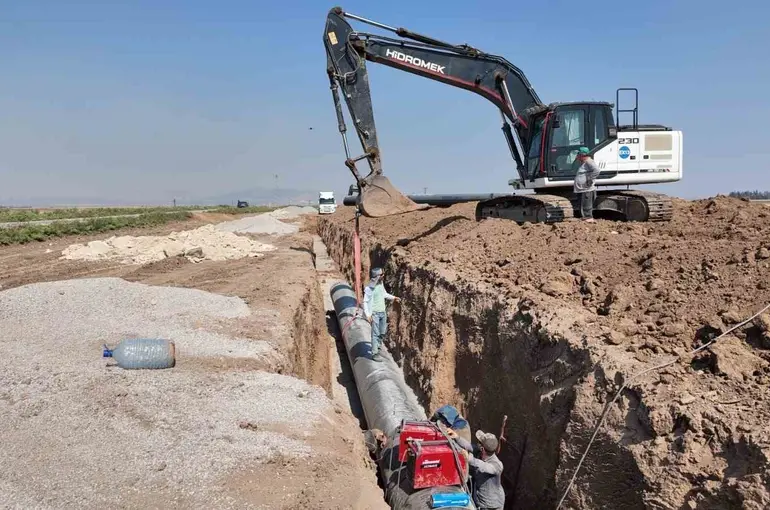 Gölbaşı içme suyu projesinin yüzde 65’i tamamlandı
