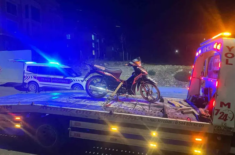 Gölbaşı’nda jandarmadan motosiklet denetimi
