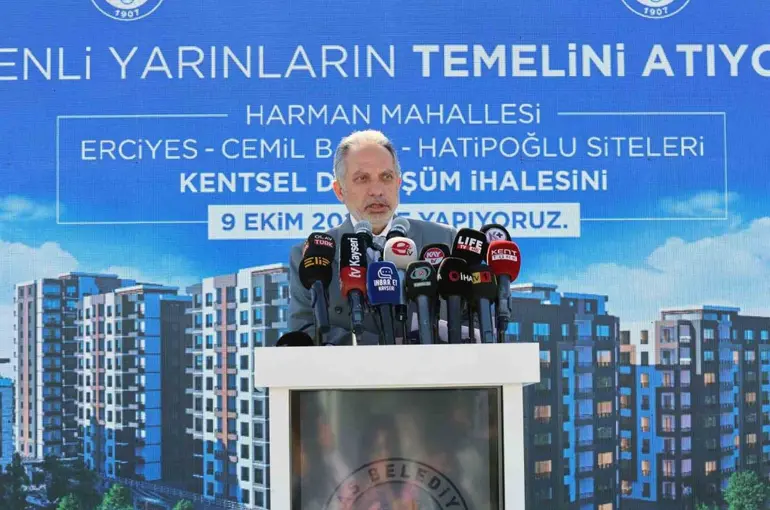 Güvenli yarınlar için Talas’ta tarihi adım
