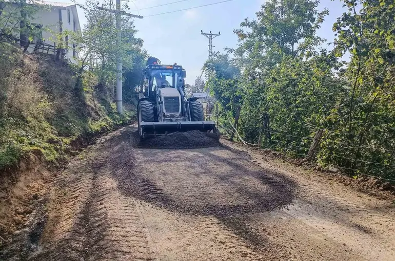 Güvenli yollar için sağlam alt yapı kuruluyor
