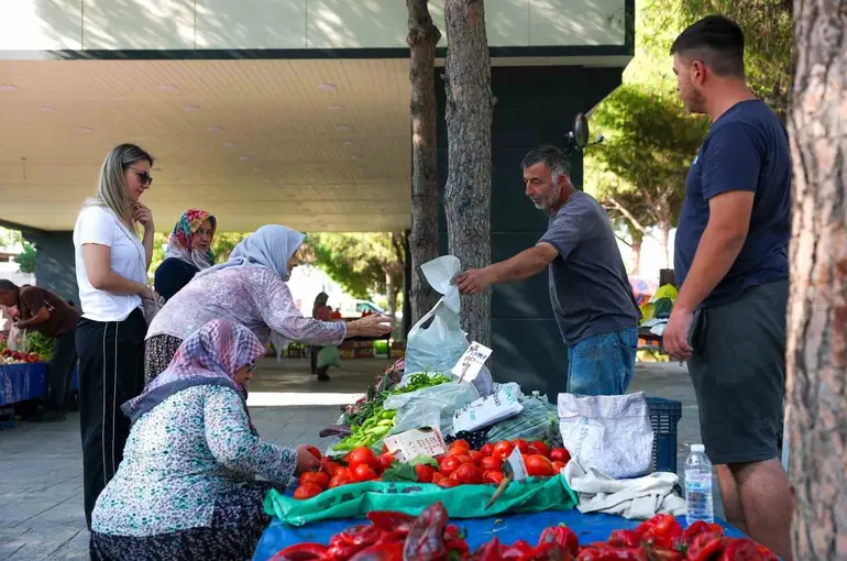 Hacıömerli’de salı pazarı bereketi
