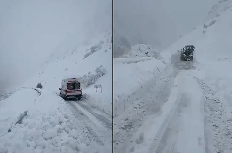 Hakkari’de 7 aylık bebek için çığlar aşıldı
