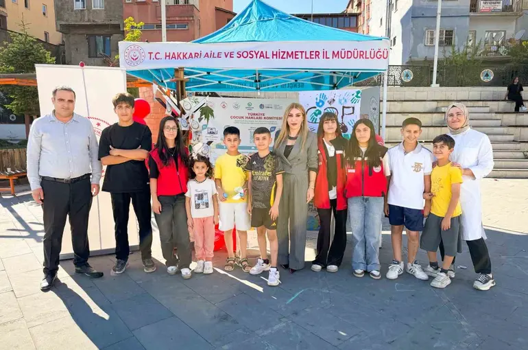 Hakkâri’de çocuklar iklim değişikliğine karşı bilgilendirildi
