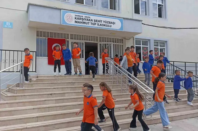 Havza’da ilk ders zili çaldı
