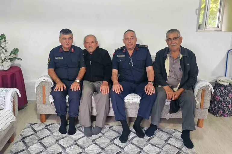 İl Jandarma Komutanı Vanlı, gazilerle bir araya geldi
