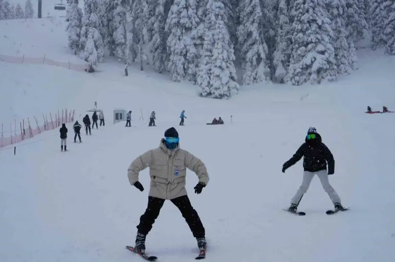 Ilgaz Dağı’nda hafta sonu yoğunluğu
