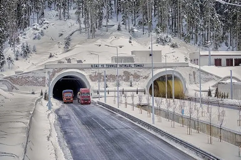 Ilgaz Tüneli tatbikat nedeniyle ulaşıma kapanacak
