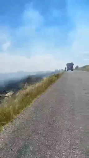 İpsala’da mera yangını: İtfaiye seferber oldu
