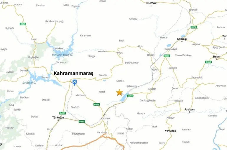 Kahramanmaraş’ta 4.4 büyüklüğünde deprem
