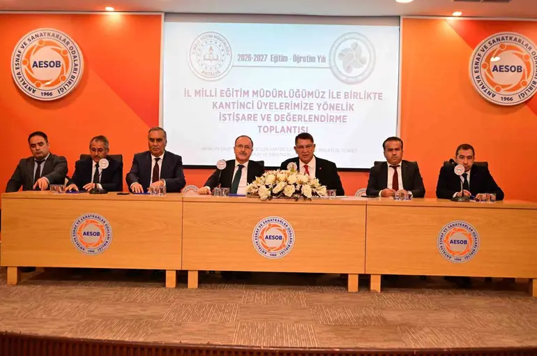 Kantinci esnafı ile eğitim yöneticilerinin sorun ve talepleri masaya yatırıldı
