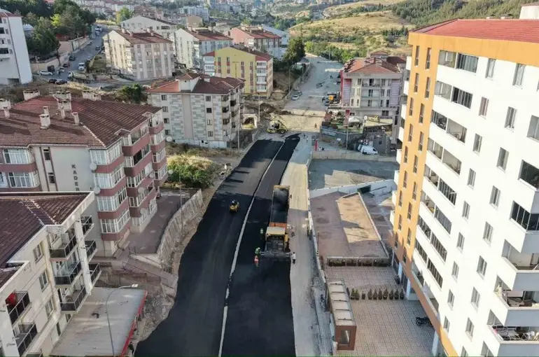 Karabük’te 1010. Cadde modern bulvara dönüştürülüyor
