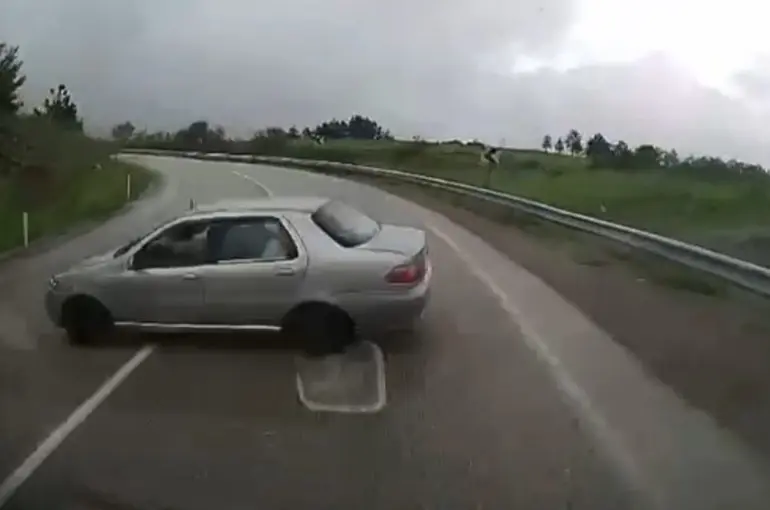 Karabük’te 6 kişinin yaralandığı kazanın görüntüsü ortaya çıktı
