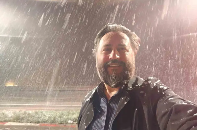 Karabük’te Nisan sonunda kar sürprizi
