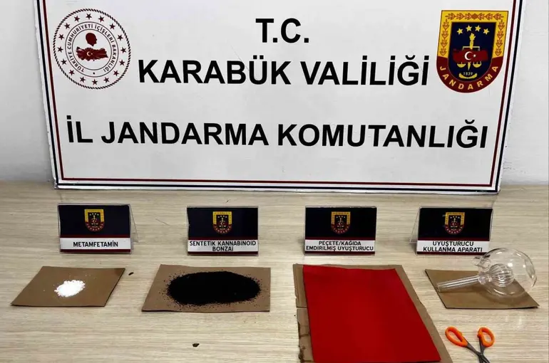 Karabük’te uyuşturucu operasyonu

