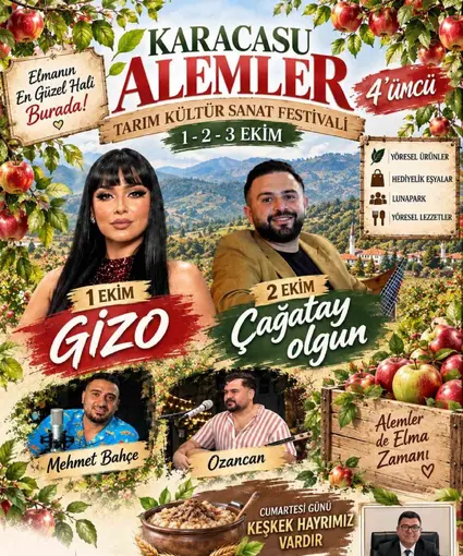 Karacasu’da Elma Festivali için geri sayım başladı
