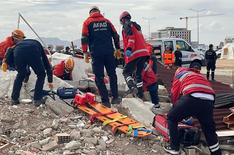 Karaman'da saha tatbikatı gerçeğini aratmadı