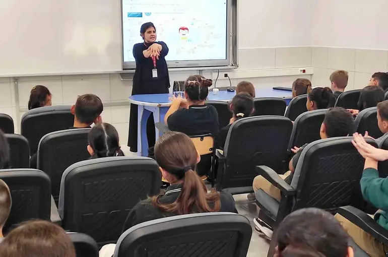 Karapınar’da okullarda sağlık eğitimleri