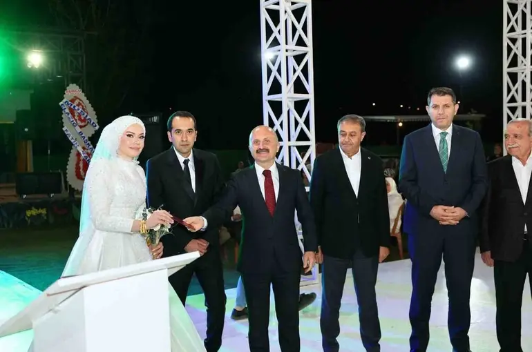 Kaymakam Abdülhamid Uyar’ın mutlu günü
