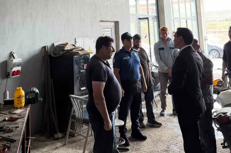 Kaymakam Demirtaş mesaiye esnaf ziyaretiyle başladı
