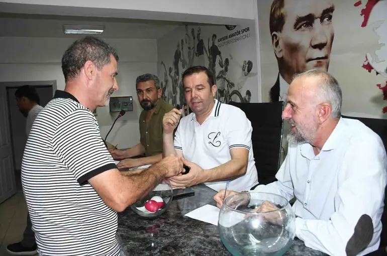 Kayseri Süper Amatör Küme’de fikstür heyecanı
