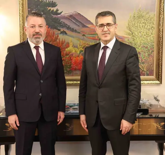 KBÜ Rektörü Kırışık, Strateji ve Bütçe Başkanlığını ziyaret etti
