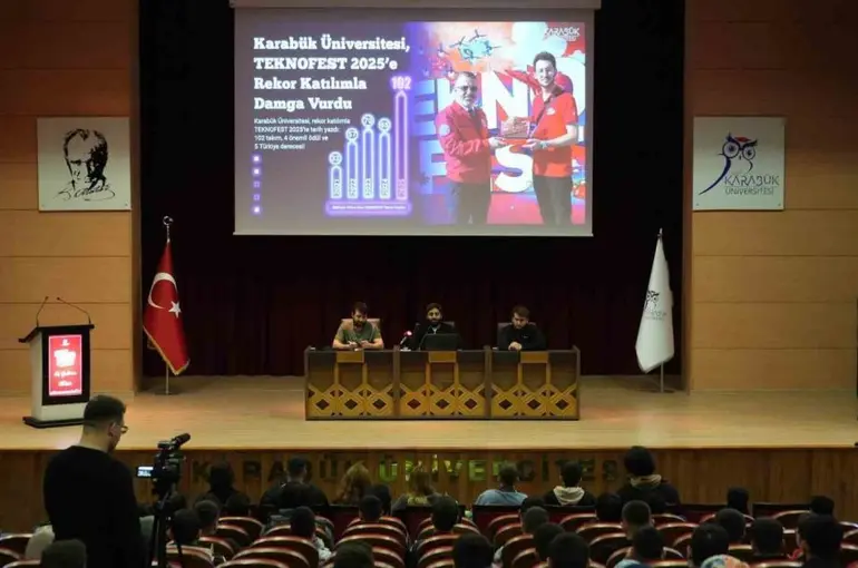 KBÜ’lü öğrencilere TEKNOFEST 2026 süreci anlatıldı
