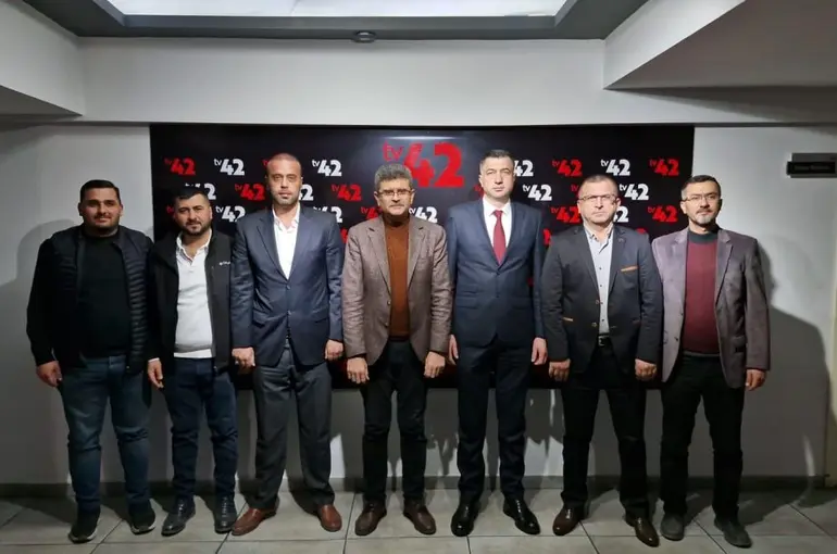 Kemal Tekin’den TV42’ye ziyaret