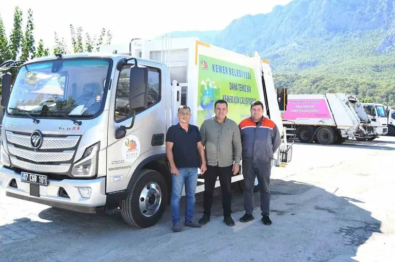 Kemer Belediyesi araç filosu büyüyor
