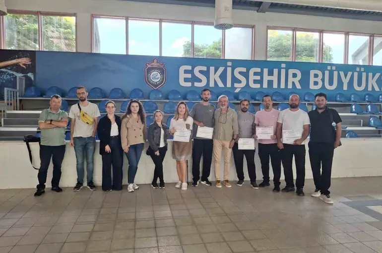 Kentpark’ta havuz suyu güvenliği için uygulamalı eğitim
