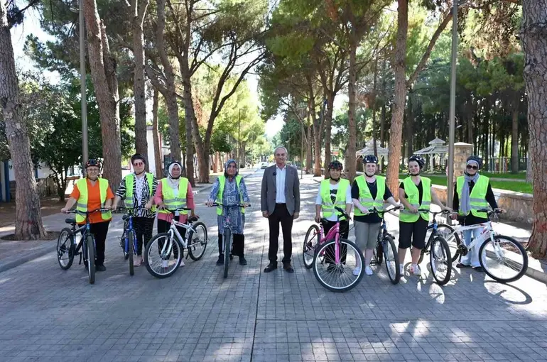 Kepez’de kadınlar için pedal zamanı
