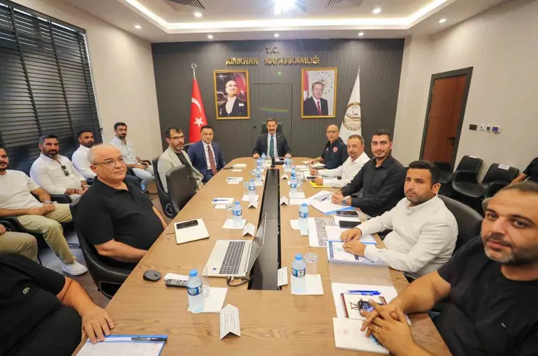 Kırıkhan’da rezerv alanlarında yürütülen çalışmalar değerlendirildi
