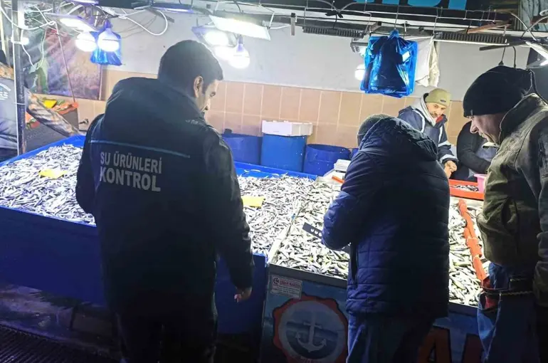 Kırklareli’nde su ürünleri denetimleri
