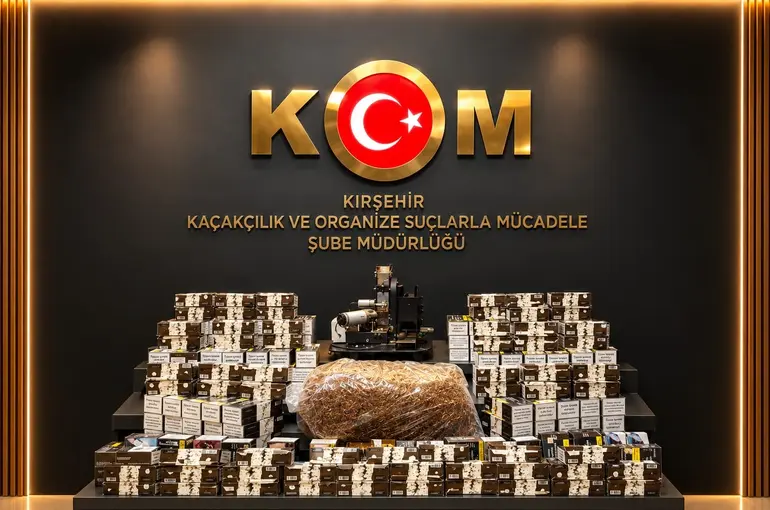 Kırşehir’de kaçak tütün operasyonu: 45 bin 200 makaron ele geçirildi
