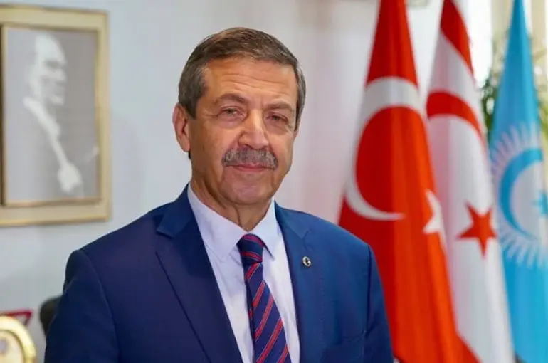 KKTC Dışişleri Bakanı Ertuğruloğlu: "Kıbrıs Türk halkının geleceğinin yegane zemini, egemen eşit iki devlettir"

