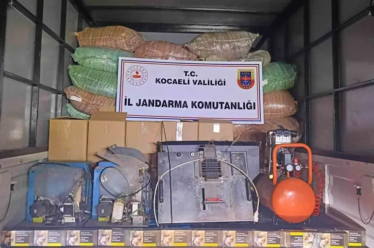 Kocaeli’de 4 milyon TL’lik kaçak tütün operasyonu
