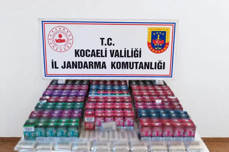 Kocaeli’de 5,4 milyon liralık kaçakçılık operasyonu
