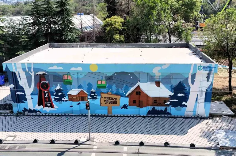 Kocaeli’nin değerleri duvarlara renk katıyor
